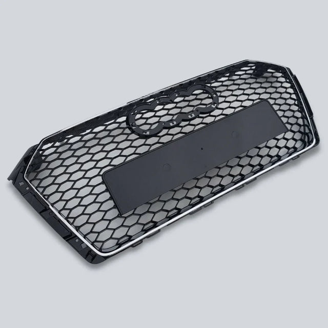 Audi A4 B9 2015-2019 Griglia Radiatore RS4 Look Nero Cromato - autorivallo