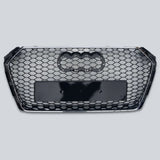 Audi A4 B9 2015-2019 Griglia Radiatore RS4 Look Nero Cromato - autorivallo