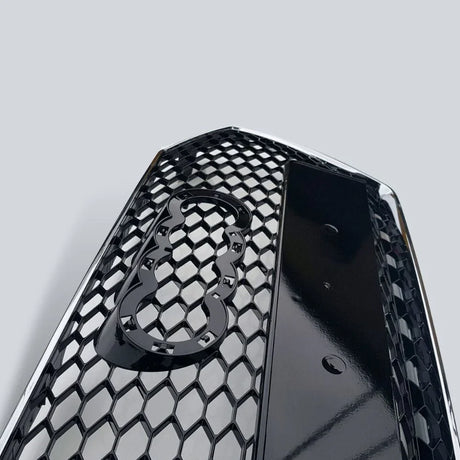 Audi A4 B9 2015-2019 Griglia Radiatore RS4 Look Nero Cromato - autorivallo