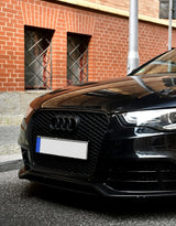 Audi A5 8T 2011-2016 Griglia Radiatore Nero Lucido RS5 Look - autorivallo