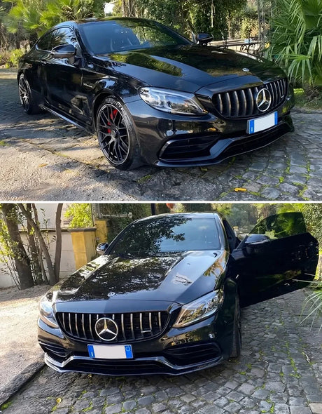 Mercedes W205 C63 AMG 2014-2021 Griglia Radiatore GT Look - autorivallo