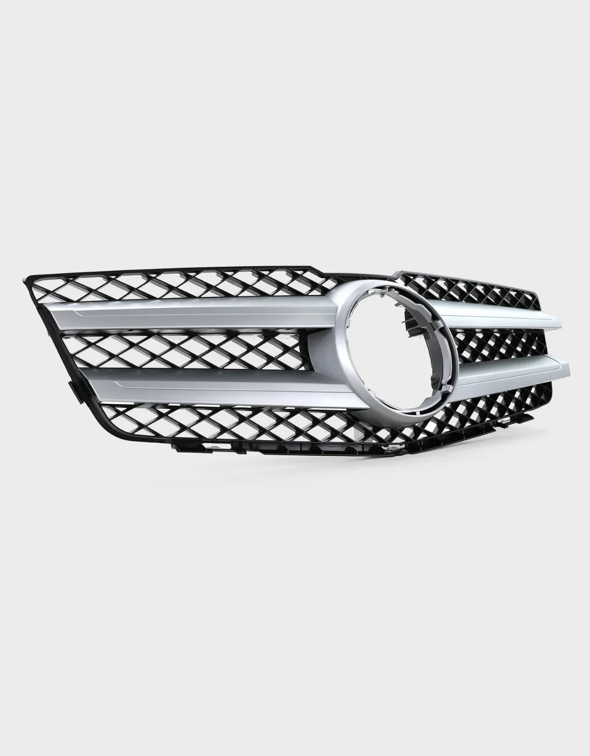 Mercedes GLK X204 2008-2012 Griglia Sportiva Nero Argento - autorivallo
