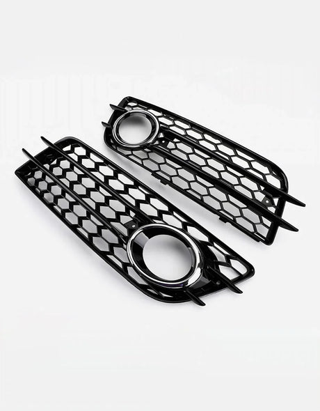 Audi A4 B8 S-Line 2007-2011 Griglie Fendinebbia RS4 Look - autorivallo