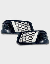 Audi Q5 FY 2016-2020 Griglie Fendinebbia RSQ5 a Nido D'ape - autorivallo