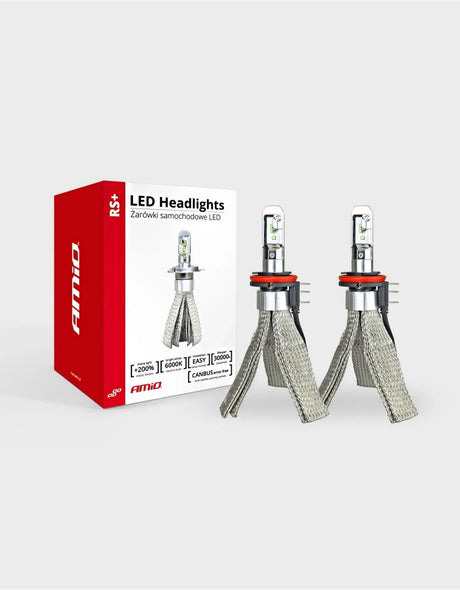 Lampade LED H15 50W RS+ Slim Series Bianco 6000K Canbus - autorivallo