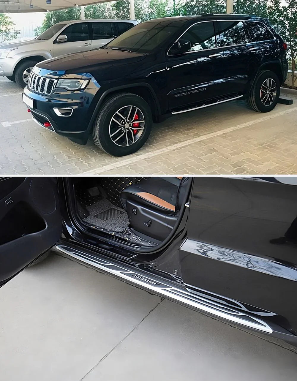 Jeep Grand Cherokee 4 WK2 2010-2021 Pedane Laterali Sottoporta - autorivallo