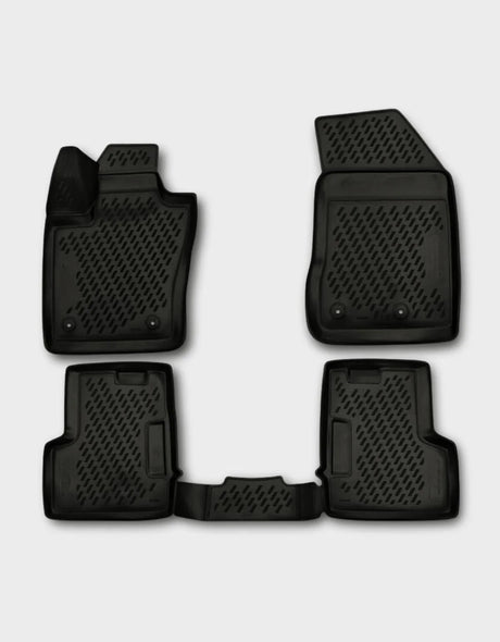 Jeep Renegade 2014-2022 Tappetini in gomma 3D su misura - autorivallo