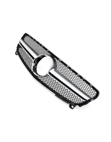 Mercedes A W176 2015-2018 Griglia Radiatore Nero Argento AMG - autorivallo