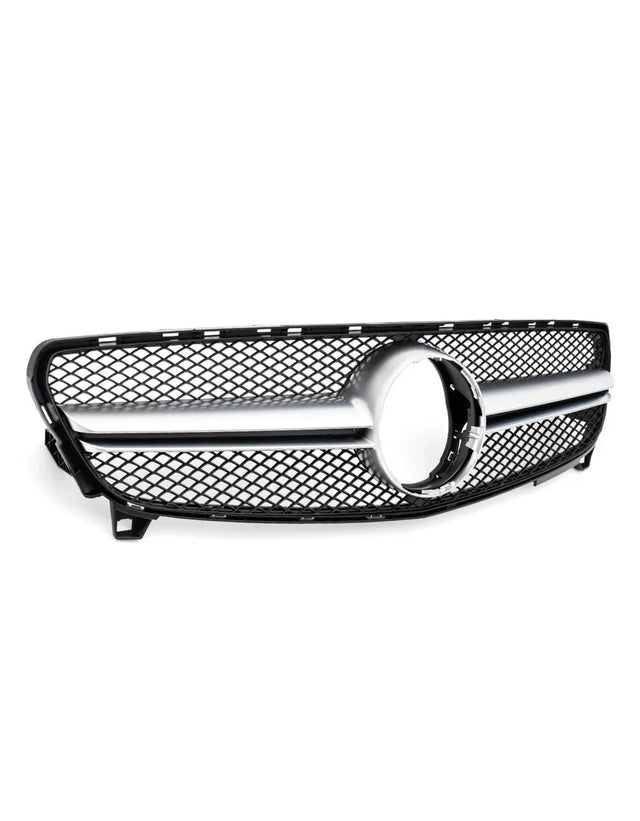 Mercedes A W176 2015-2018 Griglia Radiatore Nero Argento AMG - autorivallo