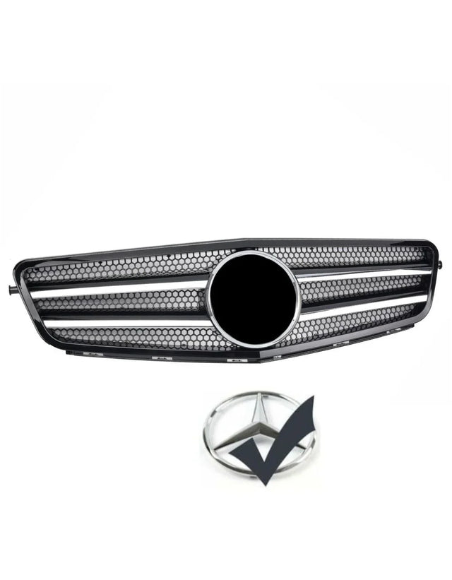 Mercedes C Coupe C204 Griglia Radiatore Nero Cromato AMG - autorivallo