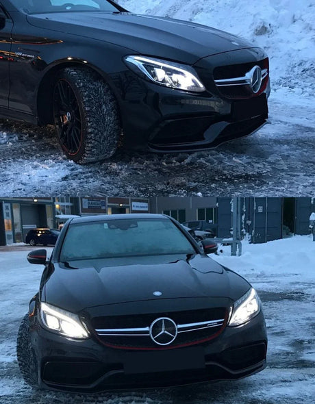 Mercedes C C205 Coupe 2014-2018 Griglia Radiatore Look AMG - autorivallo