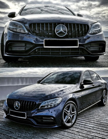 Mercedes C205 Coupe 18-21 Griglia Anteriore Panamericana AMG - autorivallo