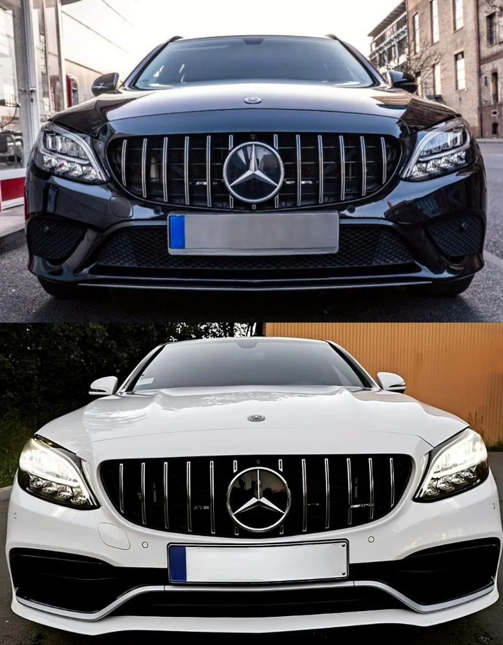 Mercedes Classe C C205 A205 2018-2021 Griglia AMG GTR Look - autorivallo