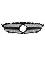 Mercedes C W205 S205 14-18 Griglia Anteriore Nero Look AMG - autorivallo