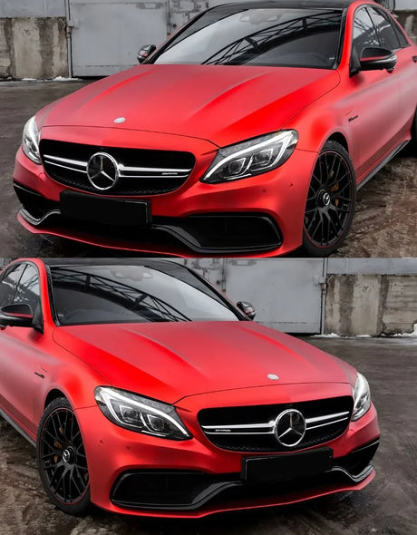 Mercedes C W205 S205 14-18 Griglia Radiatore Look AMG - C63 - autorivallo