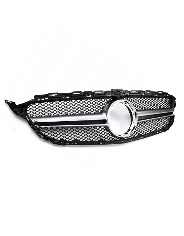 Mercedes C W205 S205 18-21 Griglia Anteriore 360° Look AMG - autorivallo