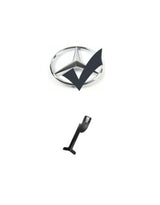Mercedes C W203 00-07 Griglia Radiatore LOOK AMG Nero Lucido - autorivallo