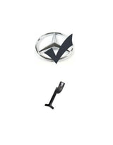 Mercedes C W203 2000-2007 Griglia Radiatore Cromata Look AMG - autorivallo