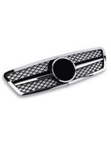 Mercedes C W203 00-07 Griglia Radiatore Nero Cromato Look AMG - autorivallo