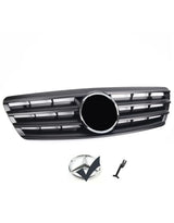 Mercedes C W203 00-07 Griglia Anteriore Nero Opaco AMG - autorivallo