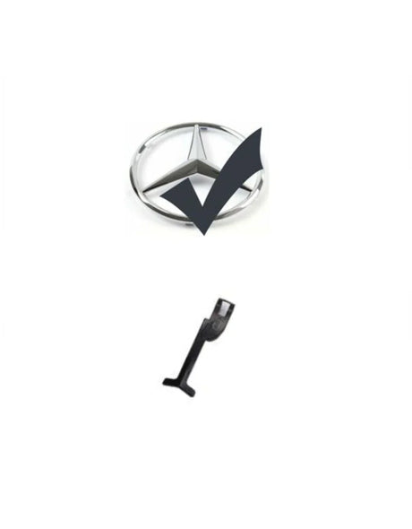 Mercedes C W203 00-07 Griglia Radiatore Nero Opaco Look AMG - autorivallo