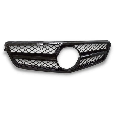 Mercedes C W204 07-14 Griglia Anteriore Nero Lucido Look AMG - autorivallo