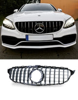 Mercedes C W205 2018-2021 Griglia Anteriore Panamericana AMG - autorivallo