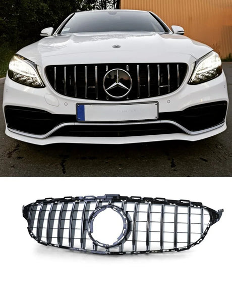 Mercedes C W205 2018-2021 Griglia Anteriore Panamericana AMG - autorivallo