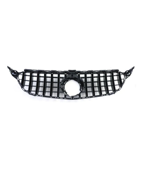 Mercedes C W205 18-21 Griglia Radiatore Panamericana Nero Lucido - autorivallo