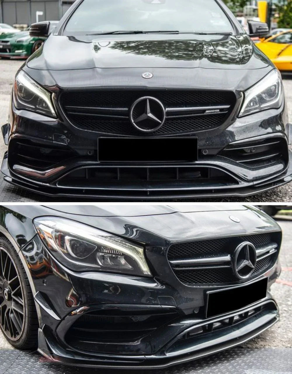 Mercedes CLA C117 X117 2013-2018 Griglia Frontale AMG Look - autorivallo
