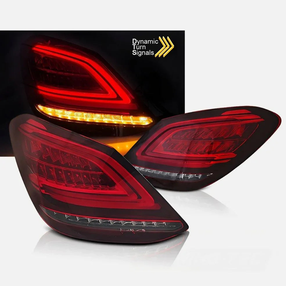 Mercedes C Berlina W205 2014-2018 Fanali Posteriori Full LED - autorivallo