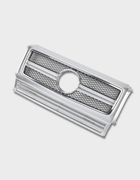 Mercedes Classe G W463 1990-2018 Griglia Radiatore Argento - autorivallo