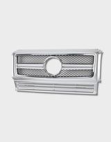 Mercedes Classe G W463 1990-2018 Griglia Radiatore Argento - autorivallo