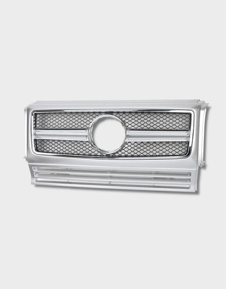 Mercedes Classe G W463 1990-2018 Griglia Radiatore Argento - autorivallo