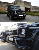 Mercedes Classe G W463 1990-2012 Griglia Anteriore G65 Nero - autorivallo