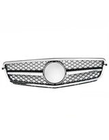 Mercedes C Coupe C204 Griglia Anteriore Cromato Nero Look AMG - autorivallo