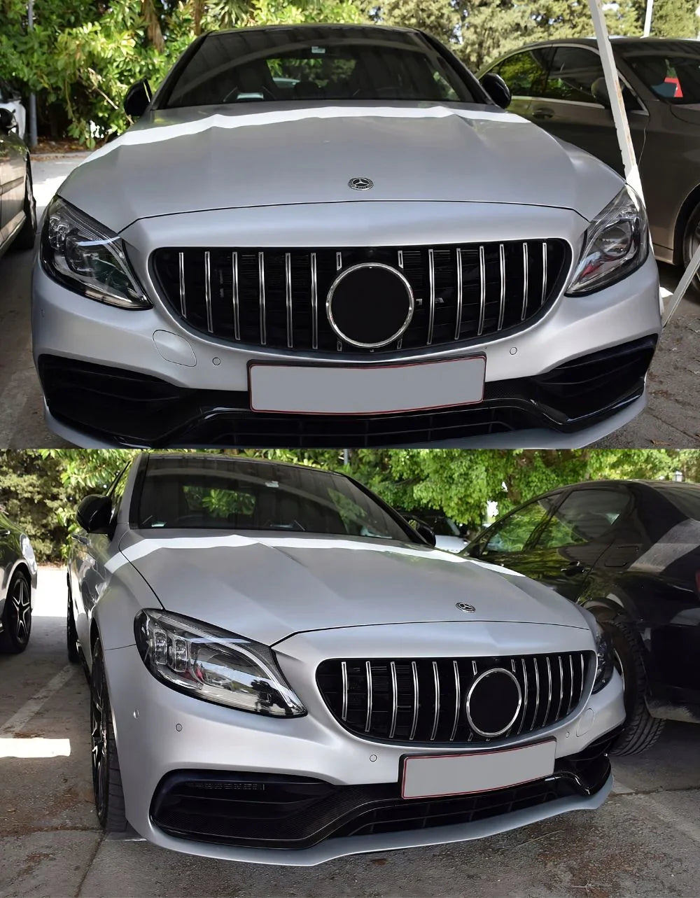 Mercedes C205 Coupe 14-18 Griglia Radiatore Look AMG GT - autorivallo