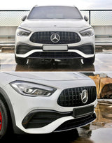Mercedes GLA H247 2020-2023 (AMG Line) Griglia GTR Look - autorivallo
