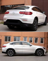 Mercedes GLC Coupe C253 15-19 Spoiler Cofano AMG Design Nero - autorivallo