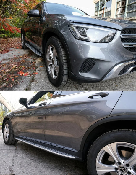 Mercedes GLC X253 C253 2019-2022 Pedane Laterali in Alluminio - autorivallo