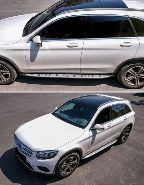 Mercedes GLC X253 C253 2019-2022 Pedane Laterali in Alluminio - autorivallo