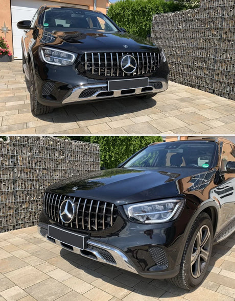 Mercedes GLC X253 C253 2019-2022 Griglia Radiatore GT-R Look - autorivallo