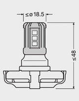 Lampadina PS19W Osram LEDriving® Standard 6000K - autorivallo