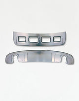 Audi Q5 8R 2008-2012 Protezione Sotto Paraurti Acciaio Inox - autorivallo