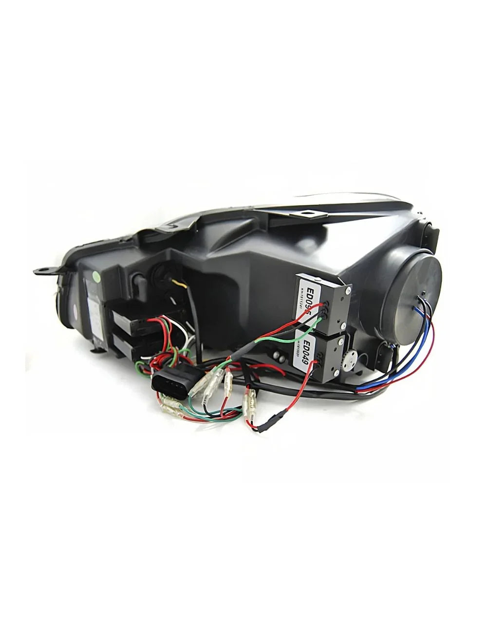 VW Golf 6 2008-2012 Fari Anteriori Luci Diurne U-LED GTI Look - autorivallo