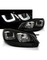 VW Golf 6 2008-2012 Fari Anteriori Luci Diurne U-LED R-Line - autorivallo
