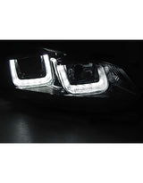 VW Golf 6 2008-2012 Fari Anteriori Luci Diurne U-LED R-Line - autorivallo