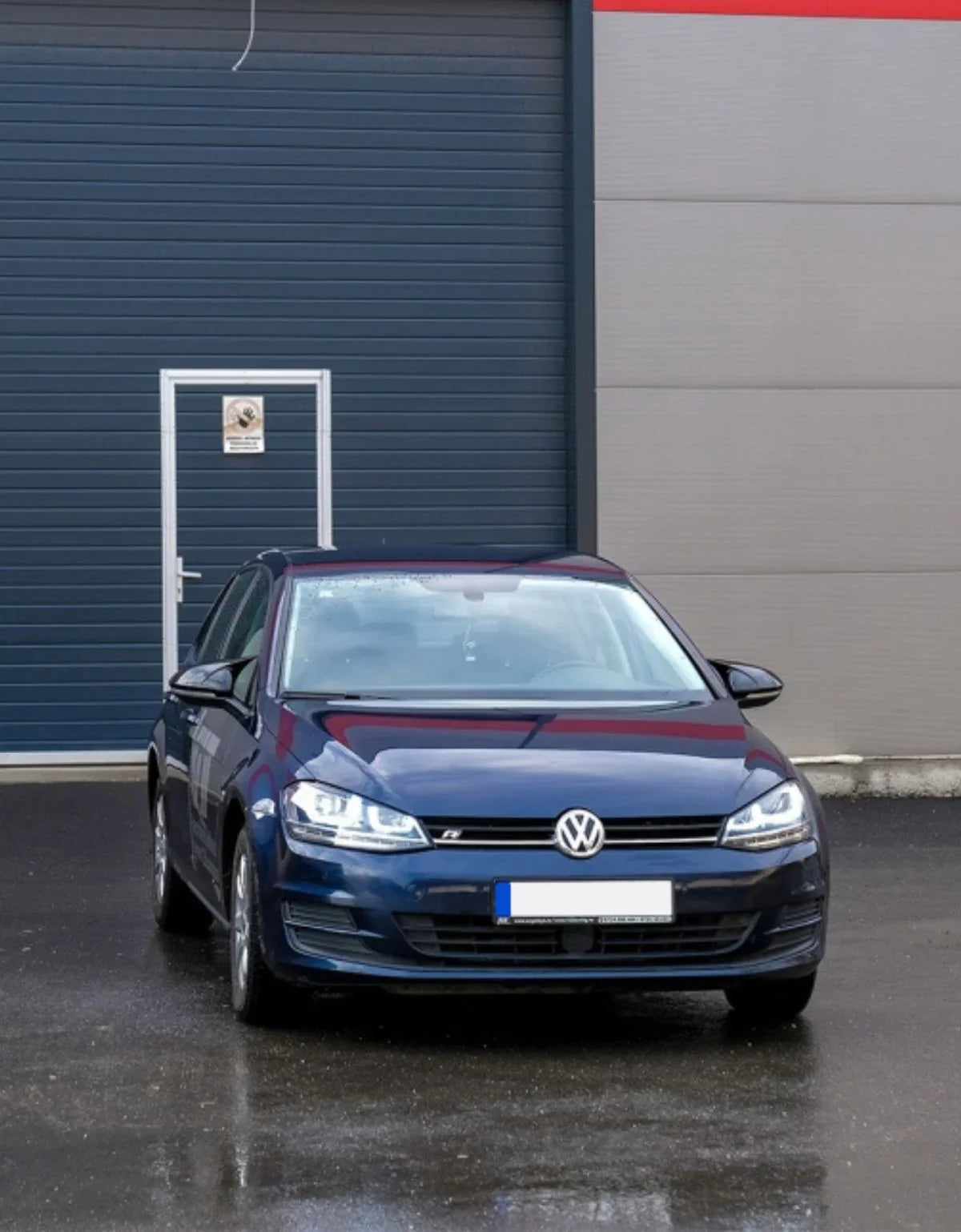 VW Golf 7.5 2017-2019 Calotte Specchietti Ottica R-Line Nero - autorivallo