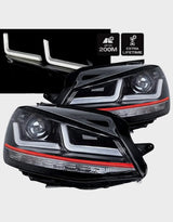 VW Golf 7 MK7 2012-2017 OSRAM Fari Anteriori GTI Full Led - autorivallo