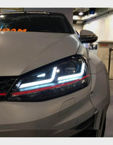 VW Golf 7 MK7 2012-2017 OSRAM Fari Anteriori GTI Full Led - autorivallo